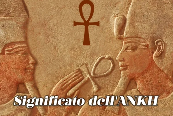 Illustrazione del simbolo Ankh nell'antico Egitto, collegata al significato del simbolo Ankh