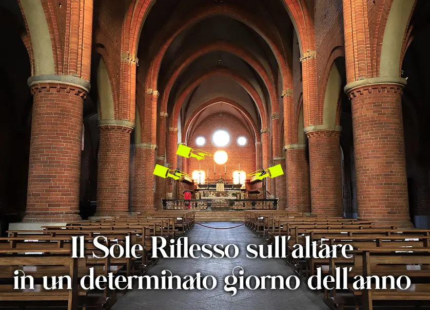 Sole abbazia morimonto altare